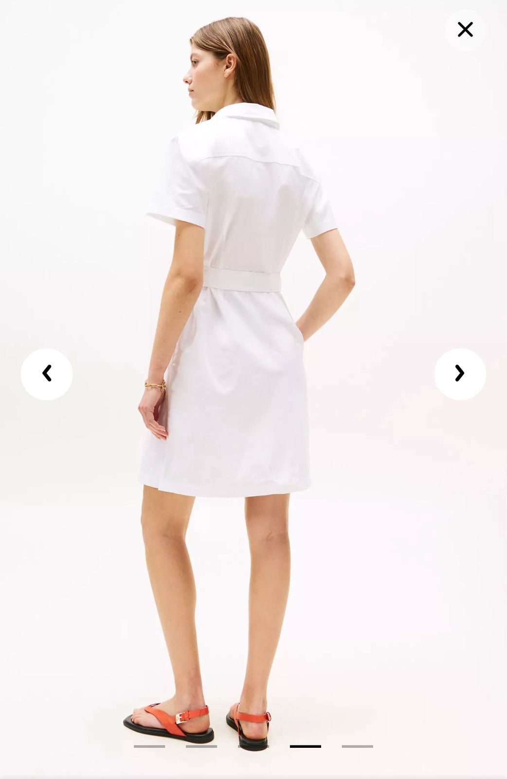 Vestido blanco Tommy Hilfiger