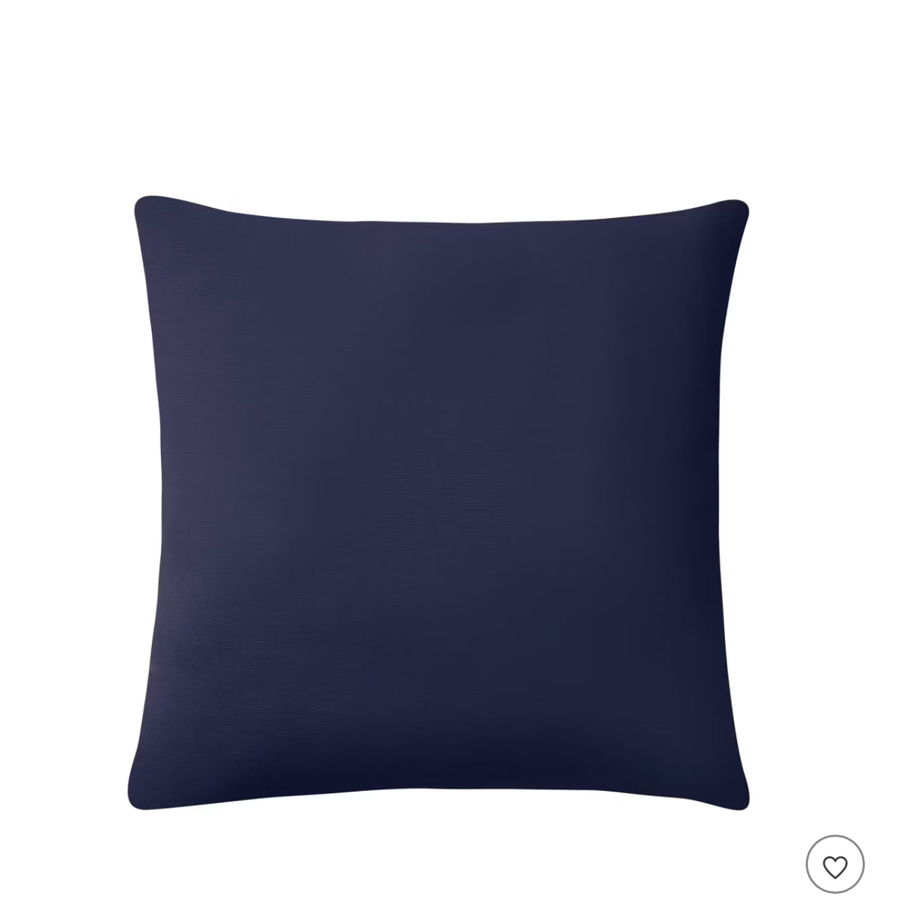 Dublin Square Throw Pillow Navy VCNY 18”x18”