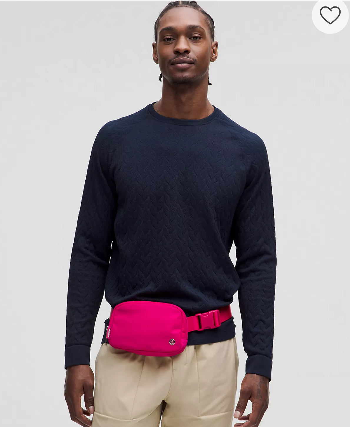Lululemon belt rosada