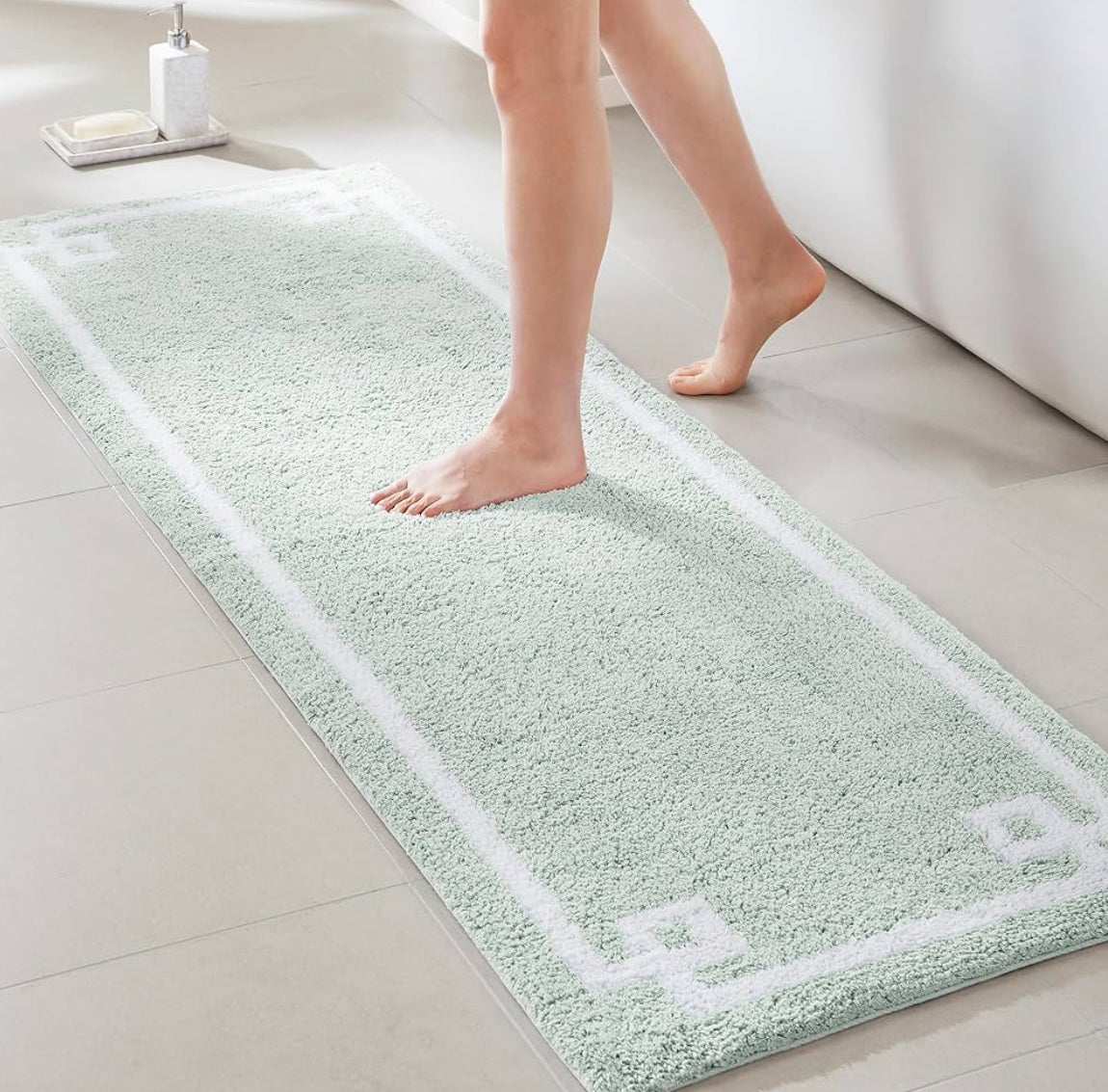 Madison Park Evan 100% Cotton Bathroom Rug Bath Mat Shower Room 24x40