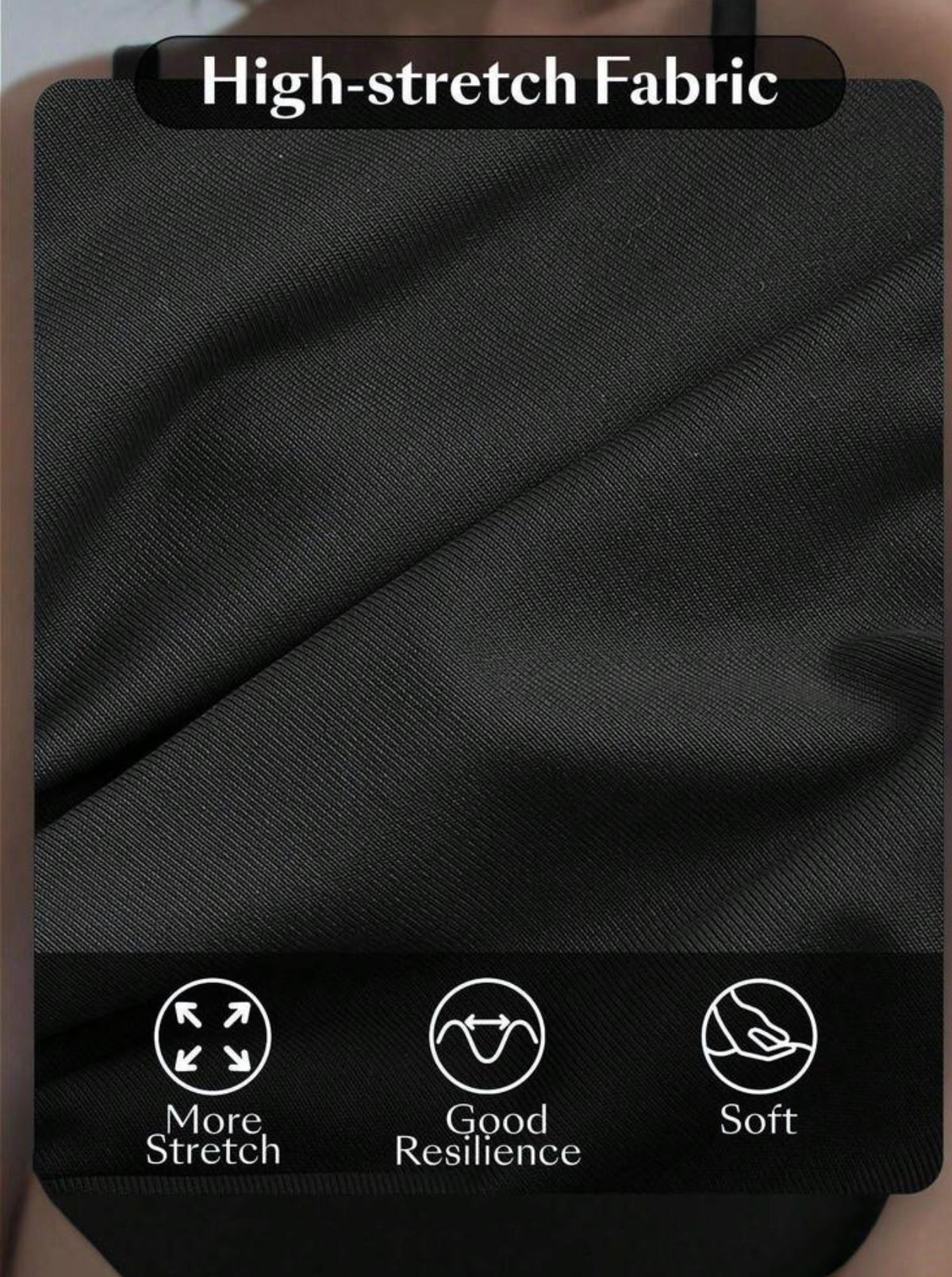 Traje de baño negro una pieza push Up y control abdominal