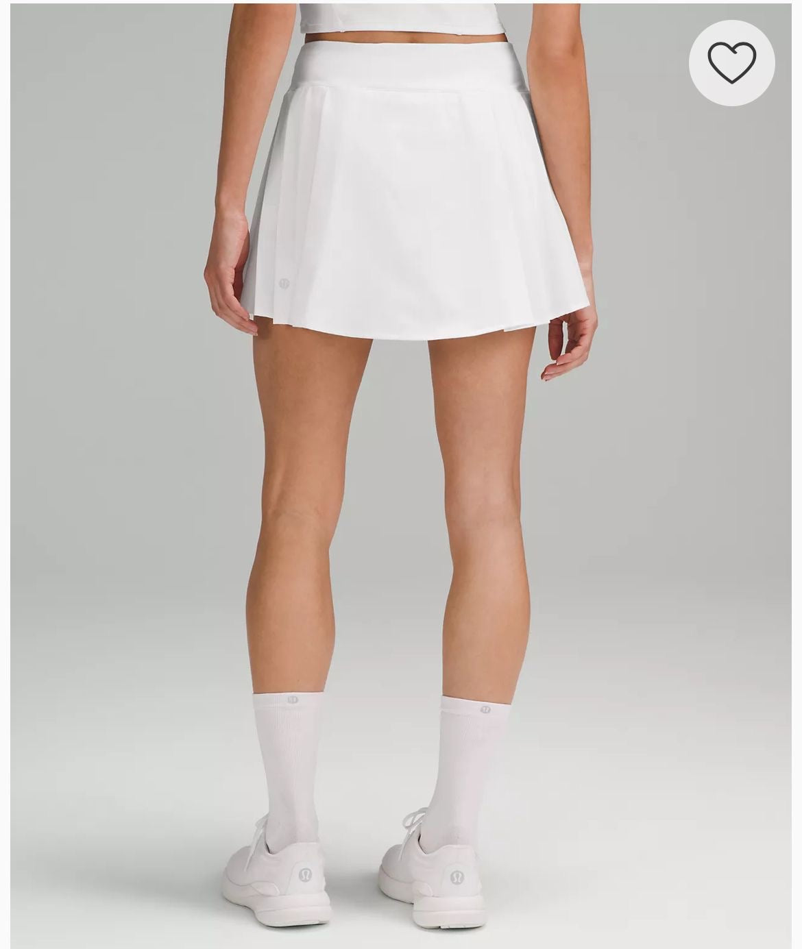 White side pleat HR Tennis skirt