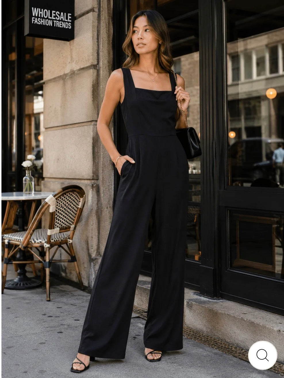 Jumpsuit Vittoria negro