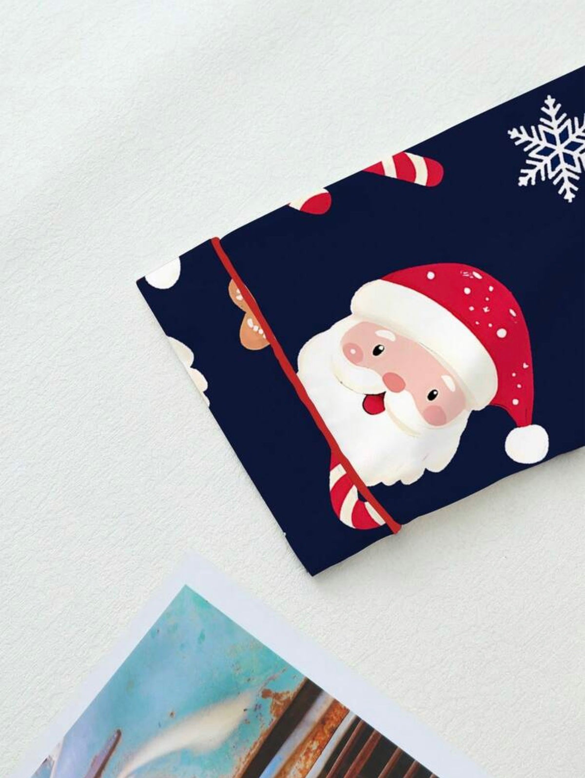 Pijama Navidad azul marino Santa