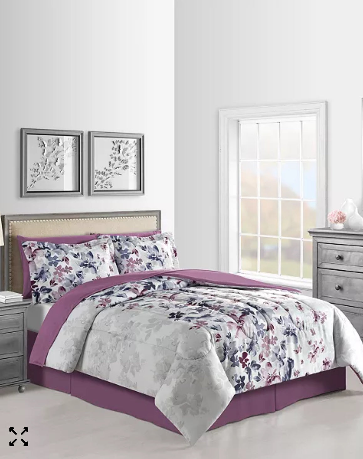 Fairfield Square Collection. Morado. TWIN. 6 piezas.