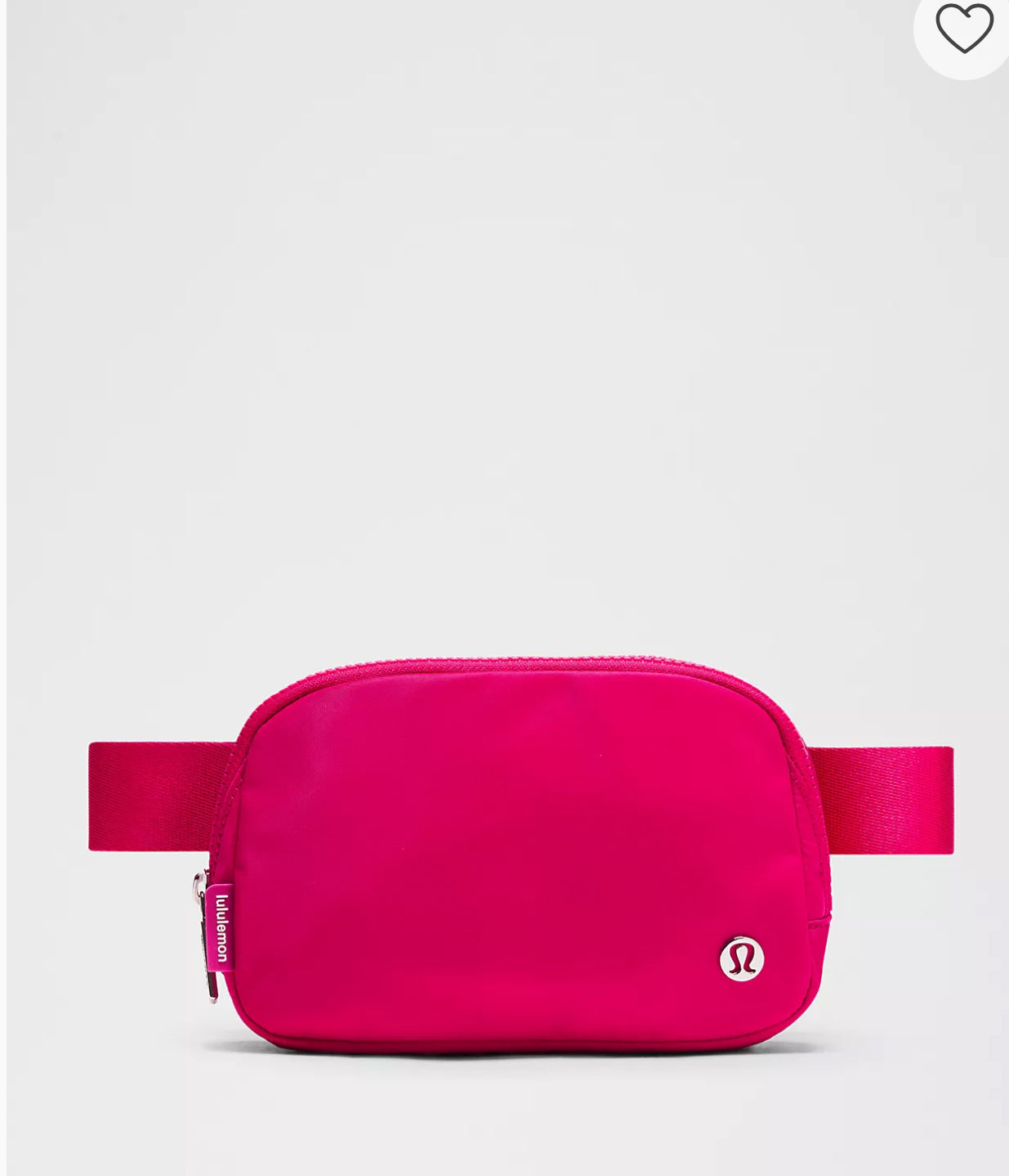 Lululemon belt rosada