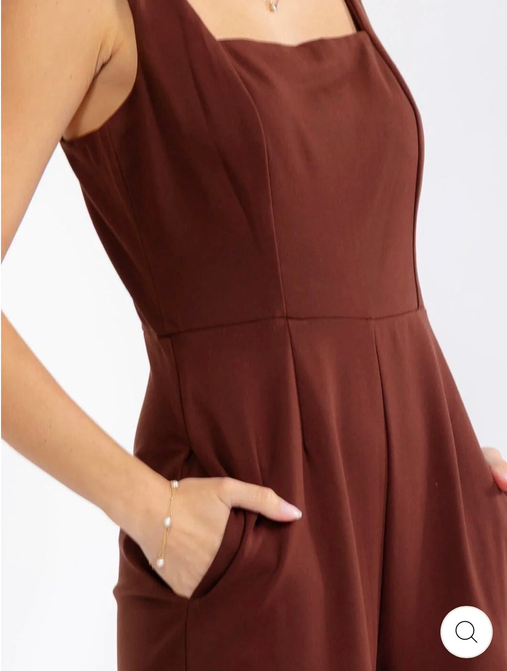 Jumpsuit Vittoria con bolsillos