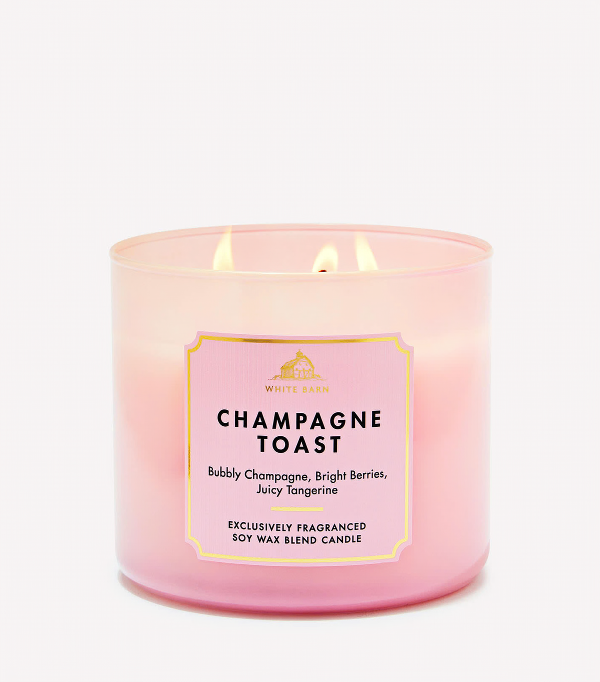 Champagne toast - 3-Wick Candle - White Barn