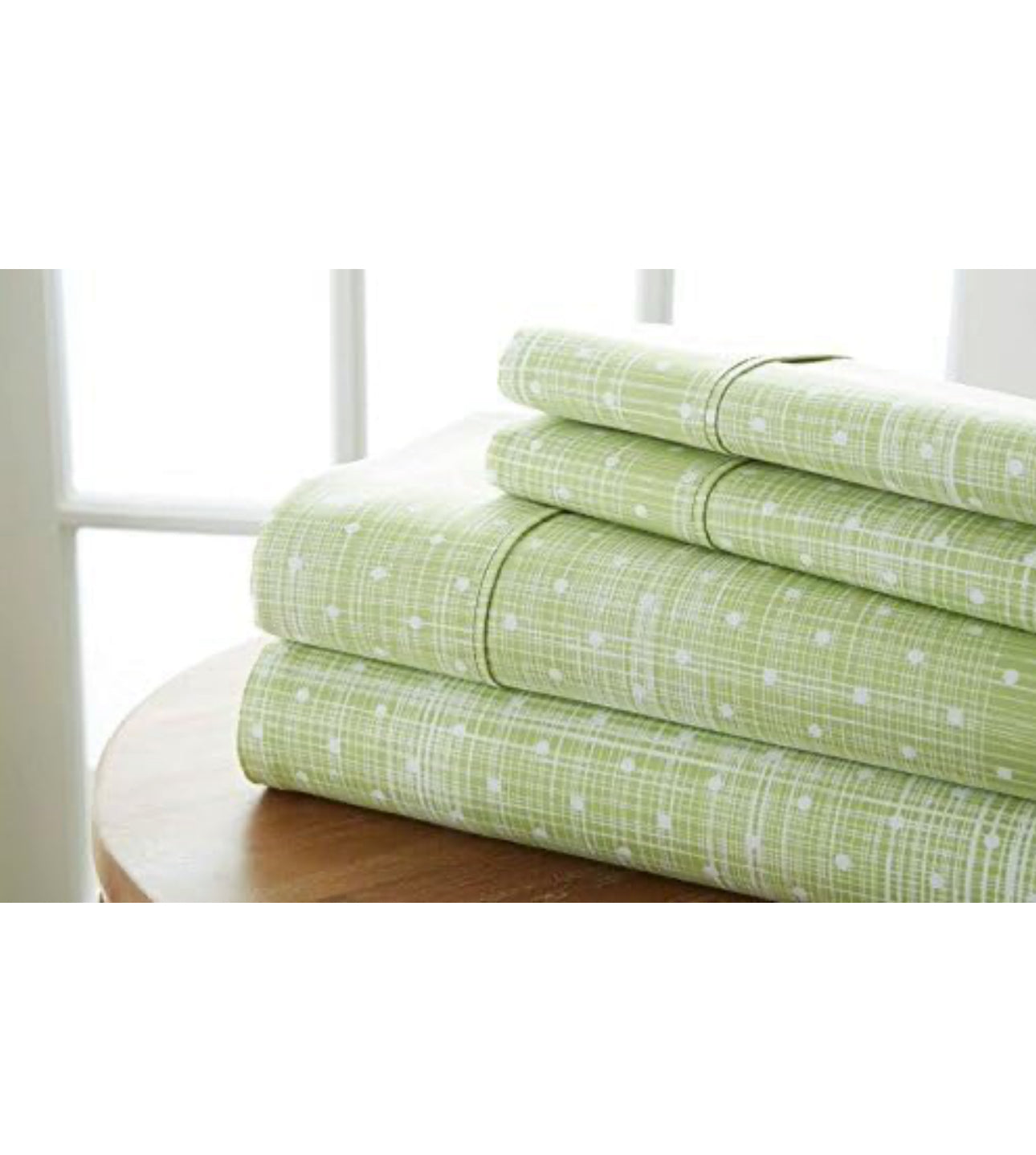 ienjoy Home The Timeless Classics Soft Polka Dots Twin Sheet Set
