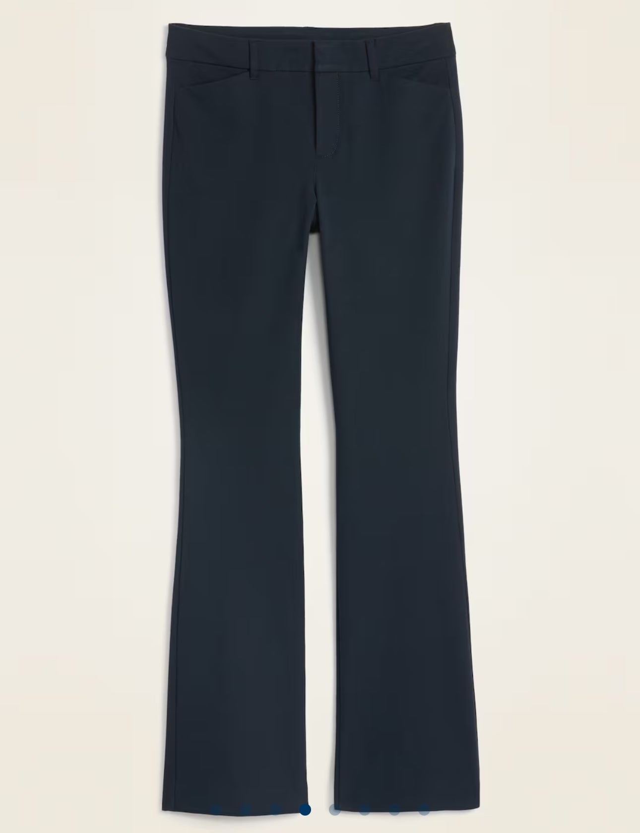 High-waisted pixie flare color azul marino OLD NAVY