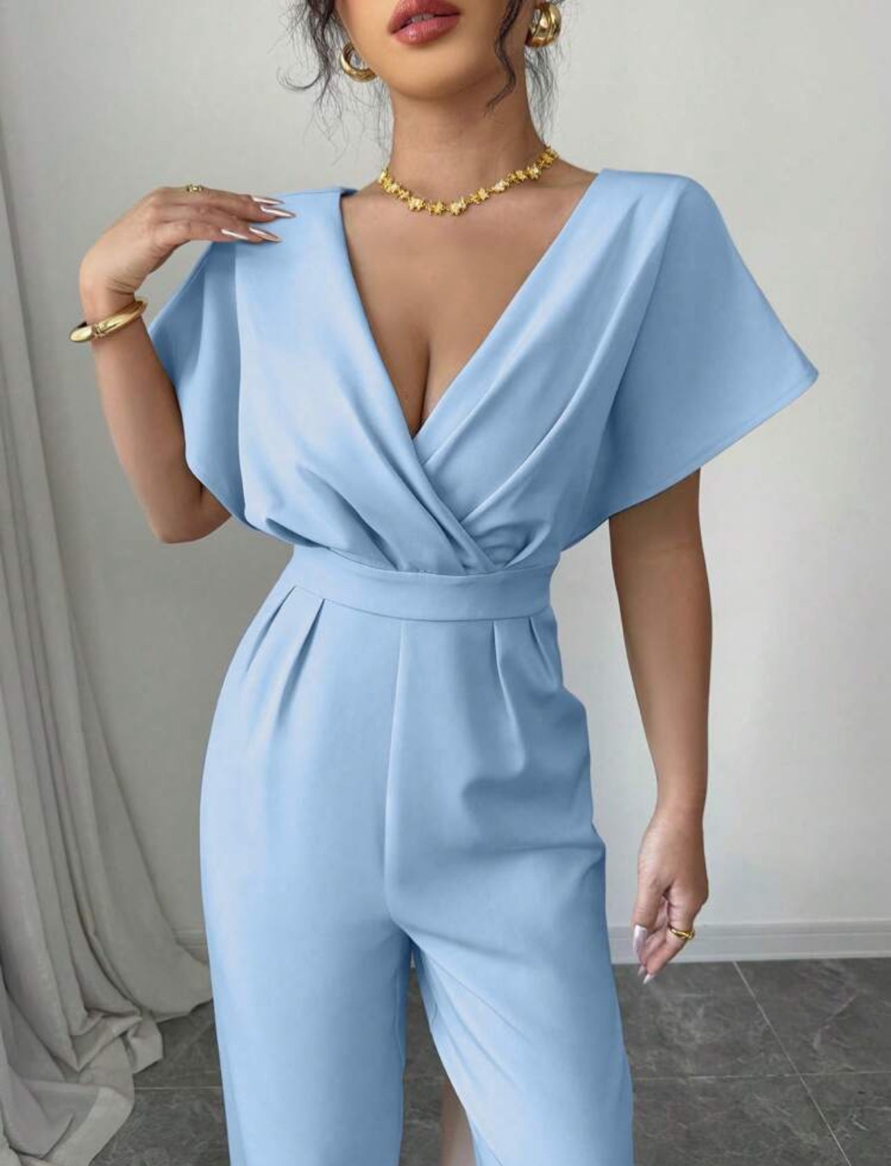 Jumpsuit azul claro