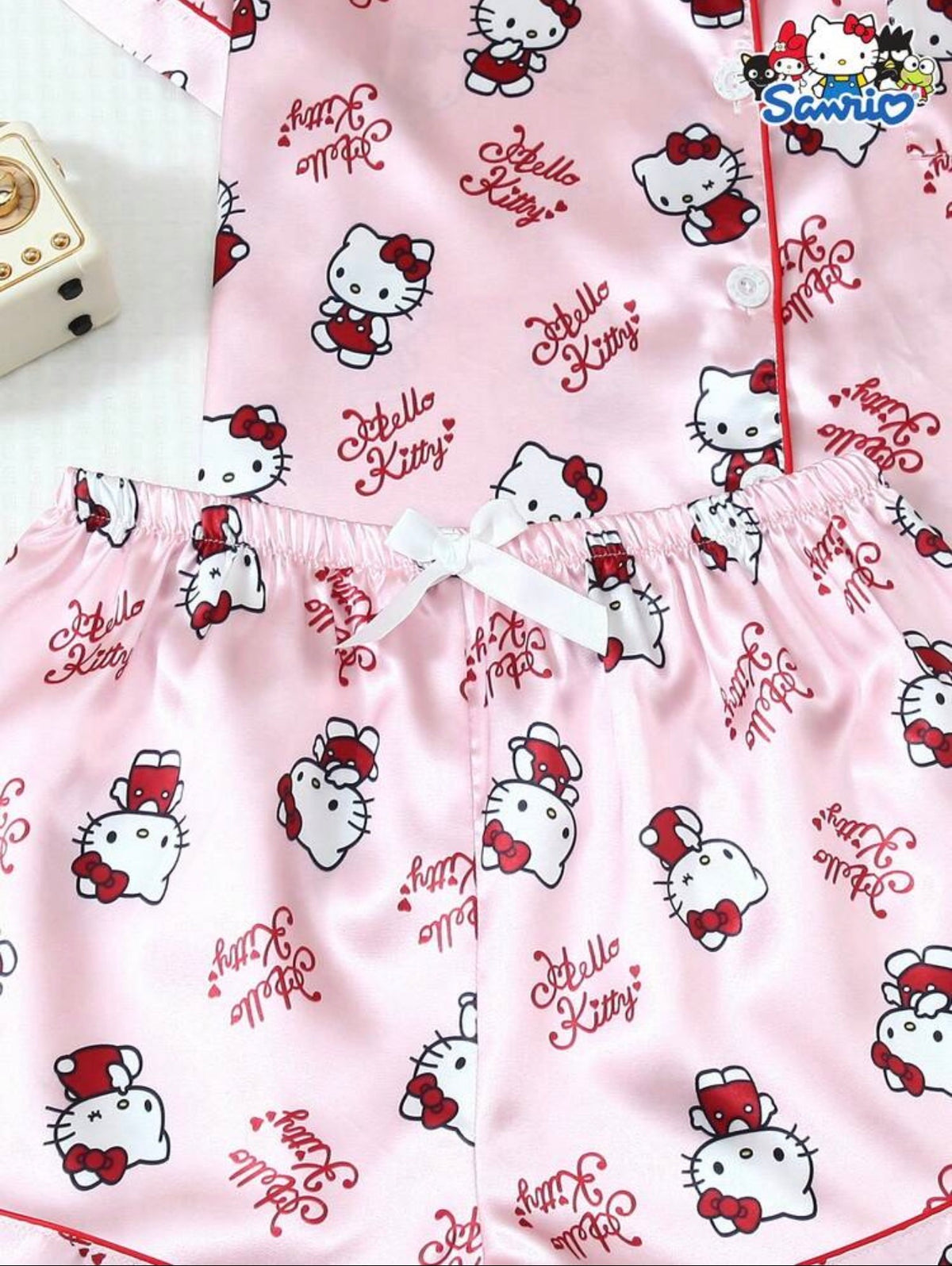 Pijama Hello Kitty 3 piezas
