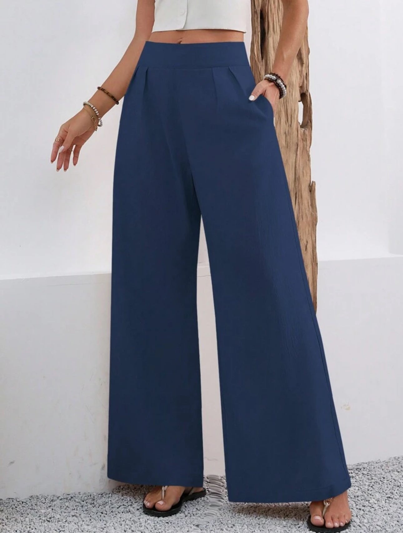 Pantalon de pierna ancha