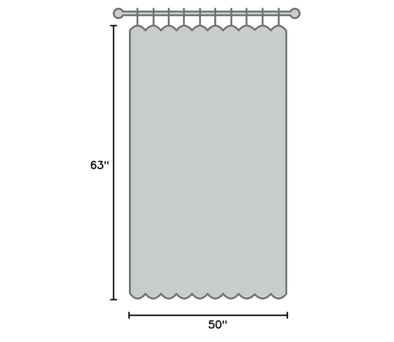 DKNY Modern Bloom Watercolor Floral Sheer Grommet Window Curtain Single Panel, 84", Linen
