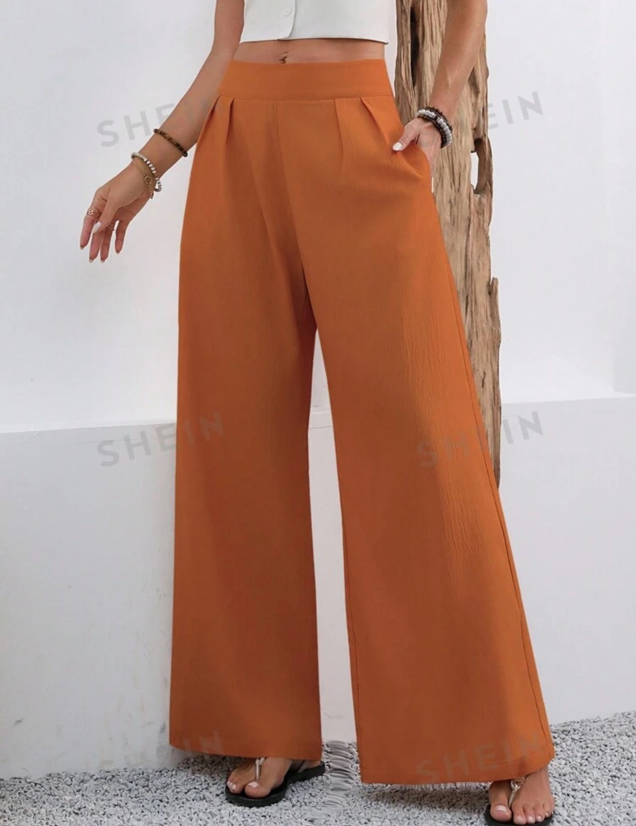 Pantalon de pierna ancha