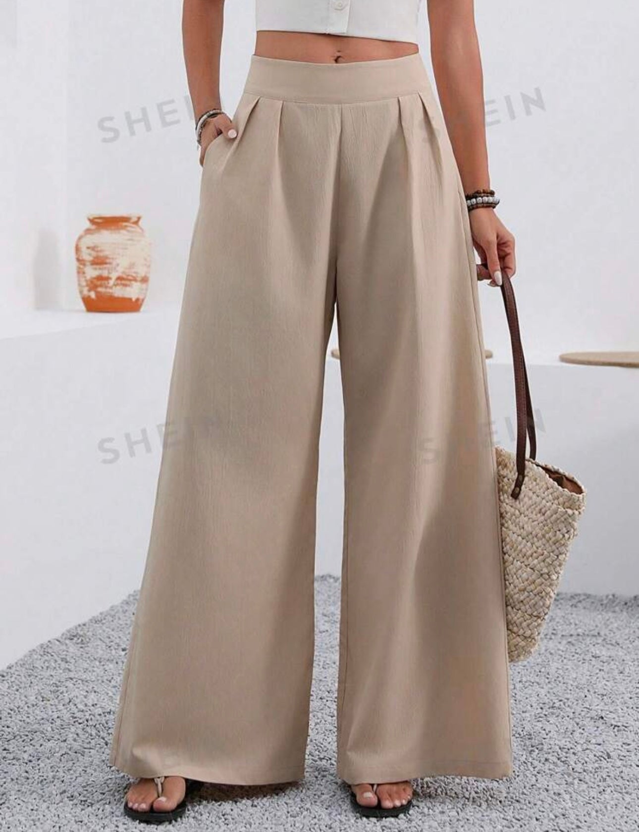 Pantalon de pierna ancha