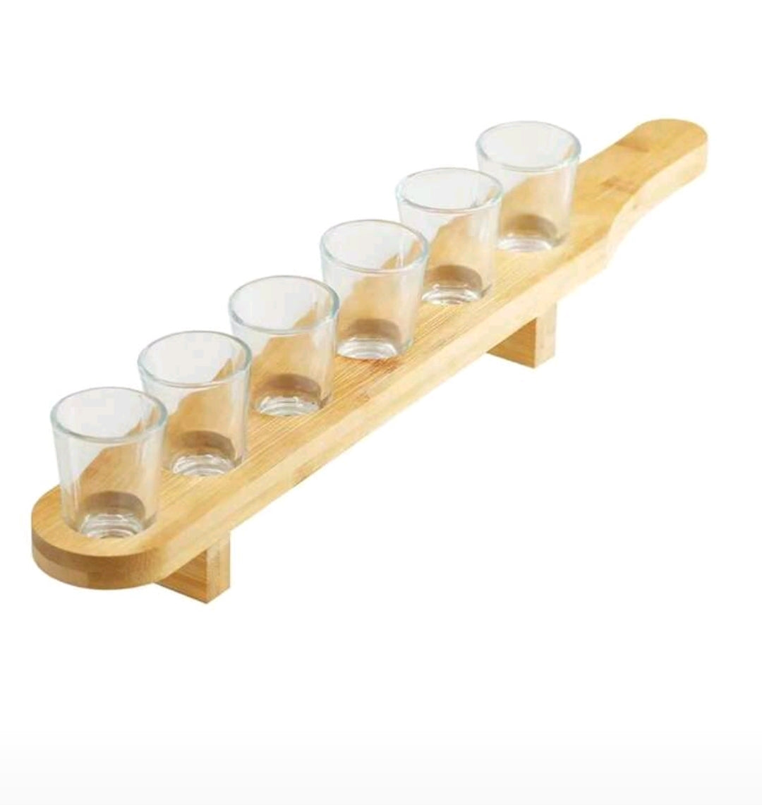 Bandeja para vasos de shots de tequila