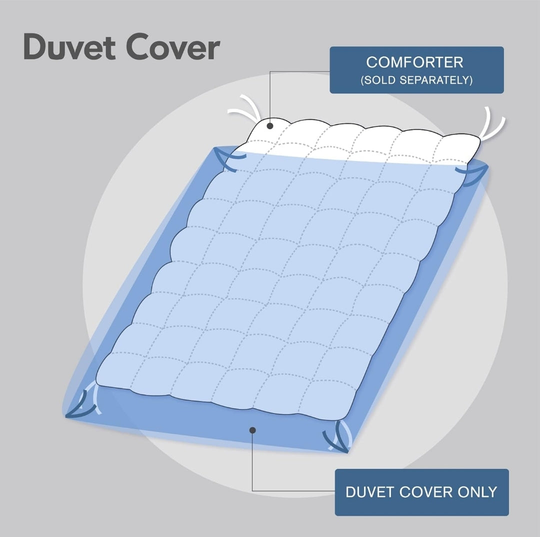 Intelligent Design Malea Shaggy Duvet with Quilted Box Design, Long Faux Fur Comforter Cover Cozy Bedding Set, 3 Piezas, Gris, King