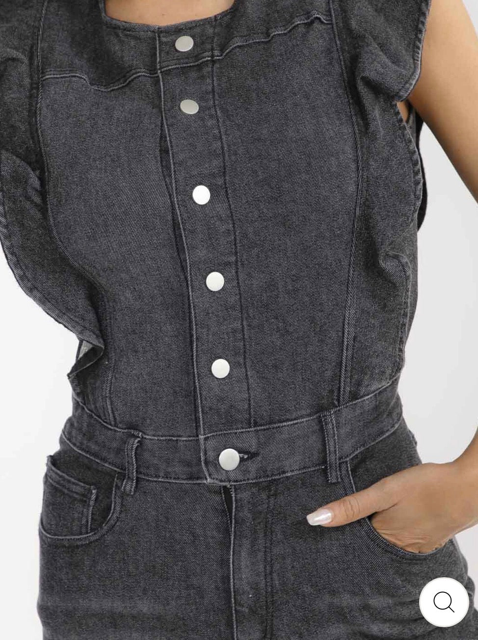 Jumpsuit negro Denim