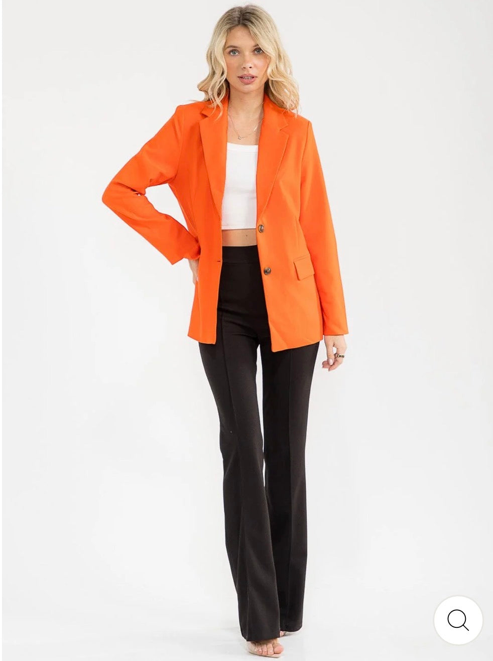 Blazer anaranjado