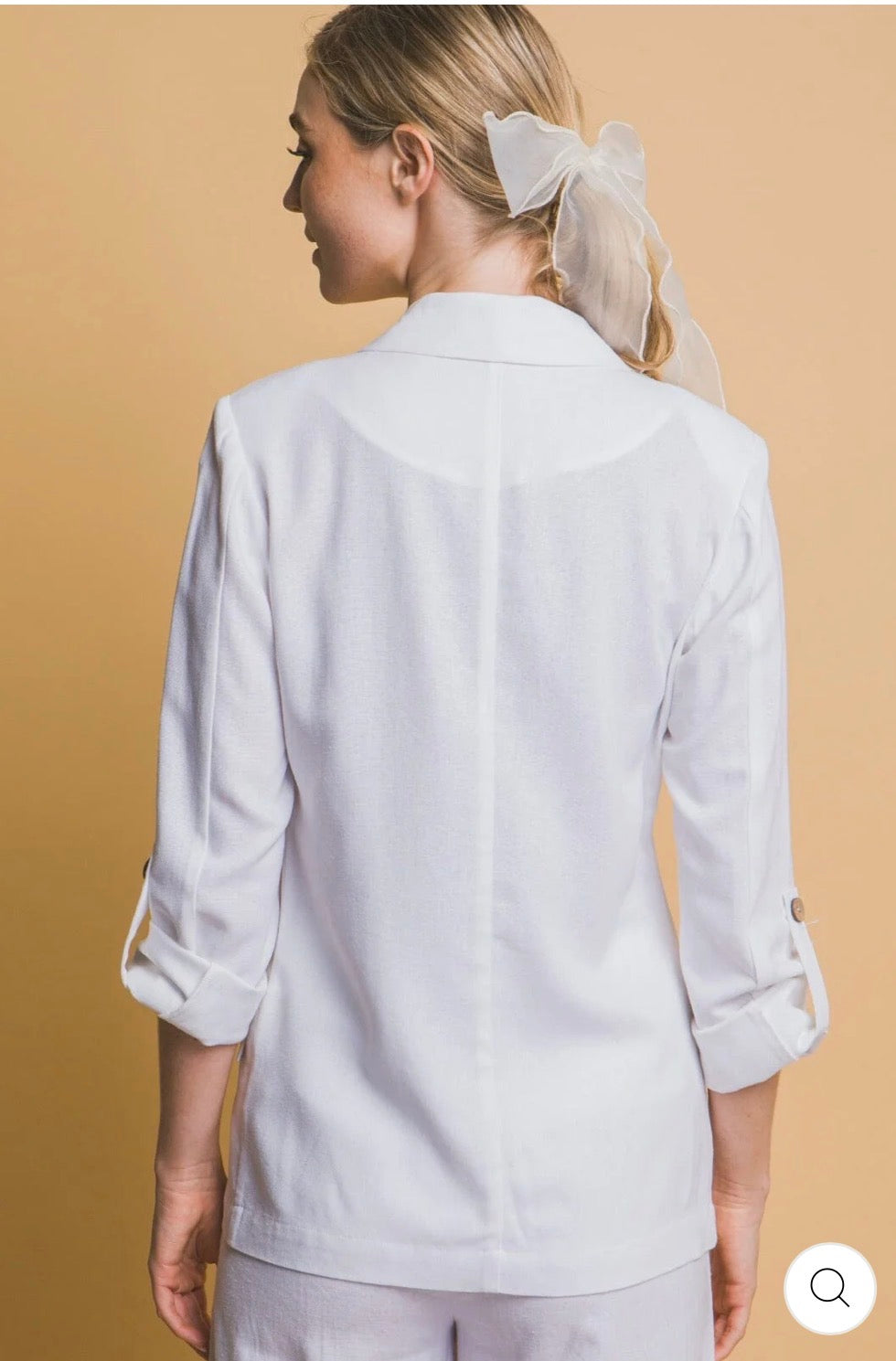 Blazer Siena blanco