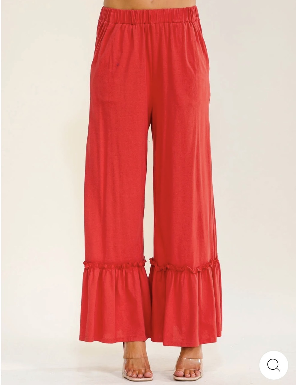 Pantalón Sevilla rojo