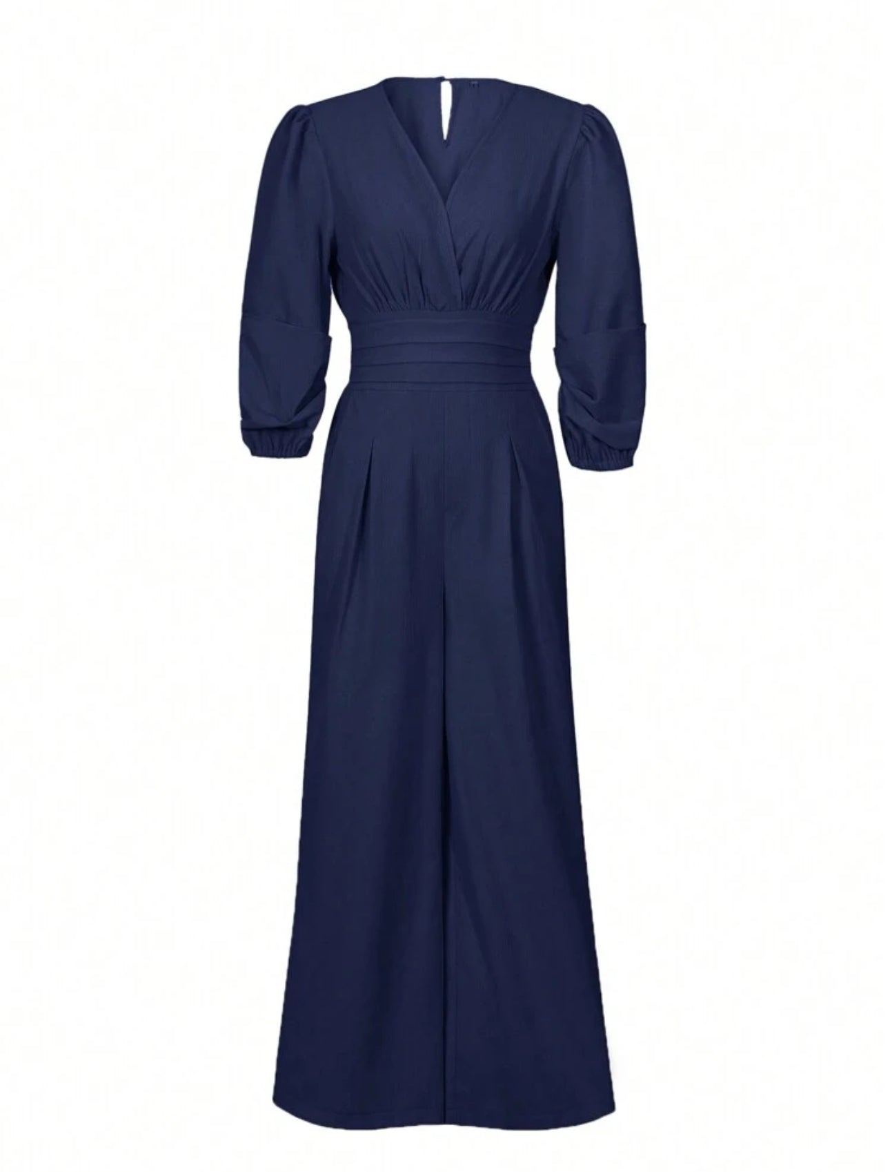 Jumpsuit azul mangas farol
