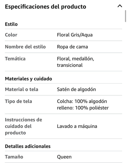 Madison Park Lola Reversible Aqua King - 6 piezas: 1 coverlet, 2 shams and 3 decorative pillows