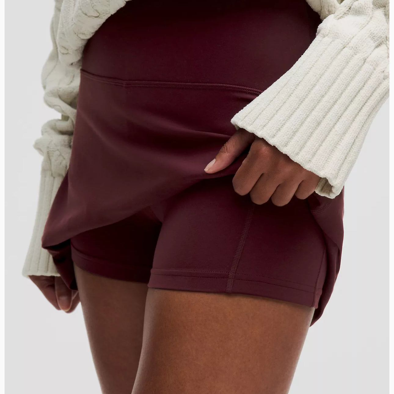 Garnet high rise skirt