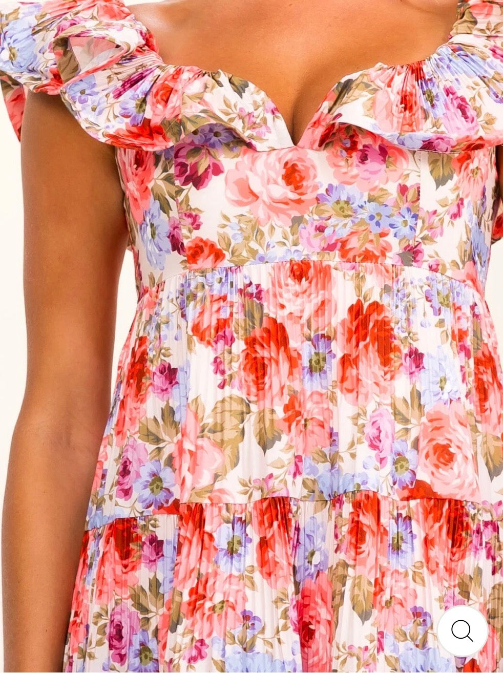 Vestido Jardín de Rosas Floreado