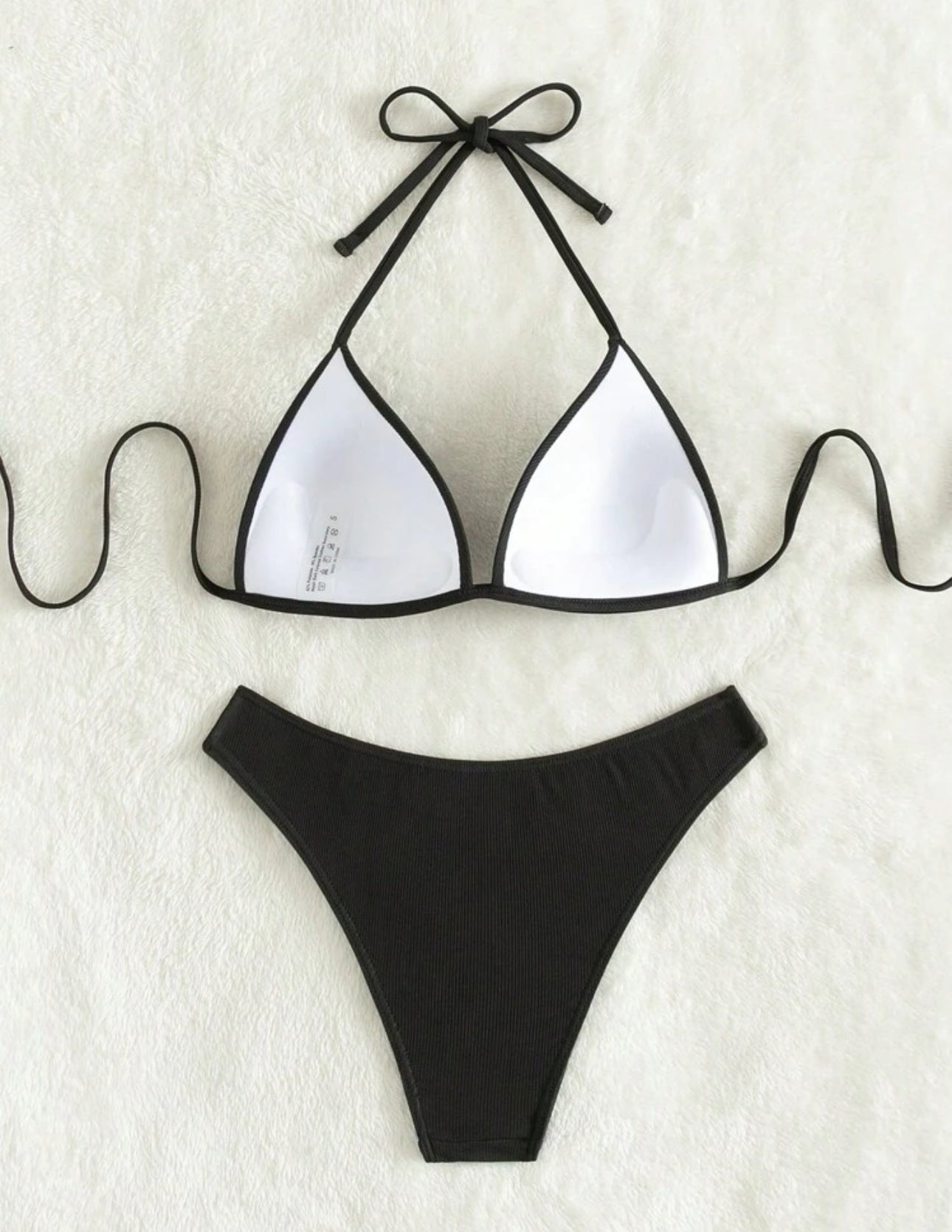 Traje de baño negro