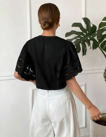 Camisa básica negra