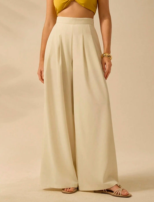 Pantalón beige casual