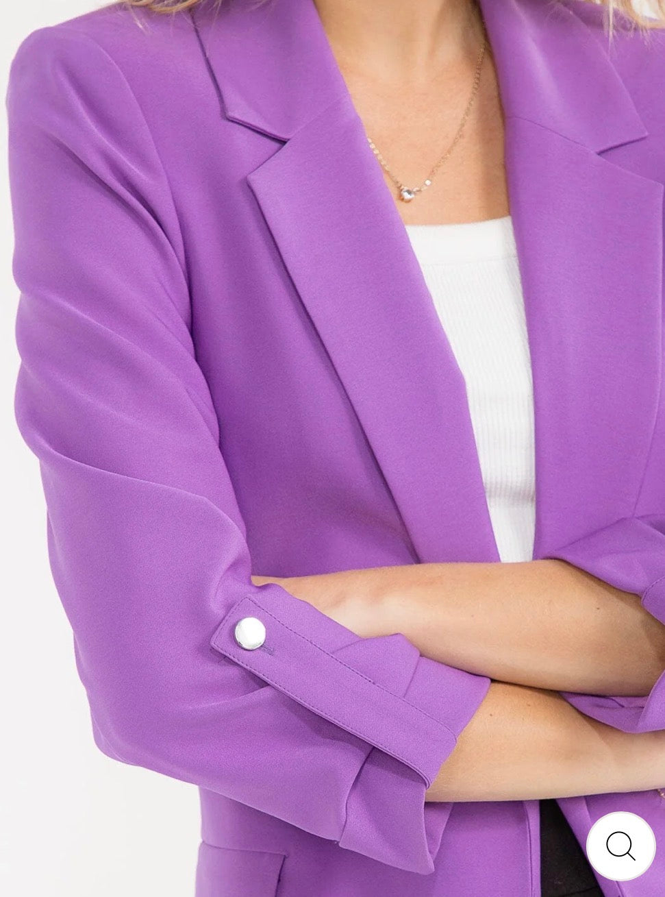 Blazer morado