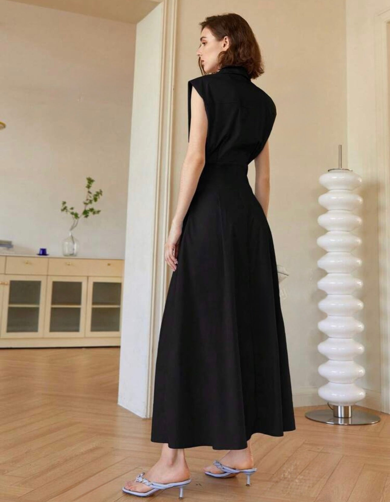 Vestido elegante color negro