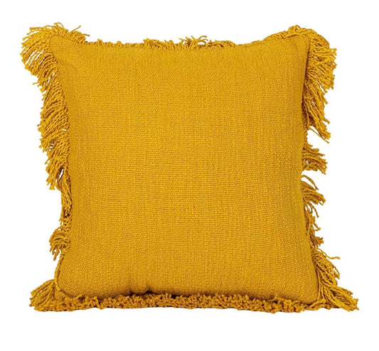 Decor Therapy Thro by Marlo Lorenz Assorted Sizes Lemon Curry Indoor Decorative Pillow| Cojín decorativo color mostaza curry