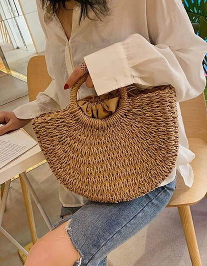 Bolso de ratan