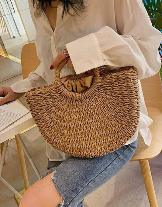 Bolso de ratan