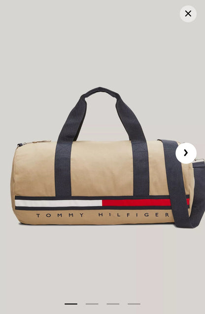 Maletín beige Tommy Hilfiger