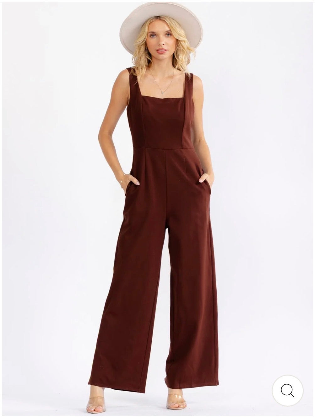 Jumpsuit Vittoria con bolsillos