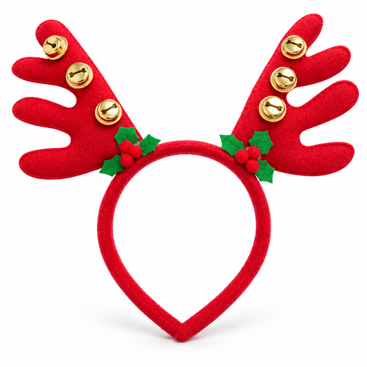 Diadema Reno cascabel Navidad