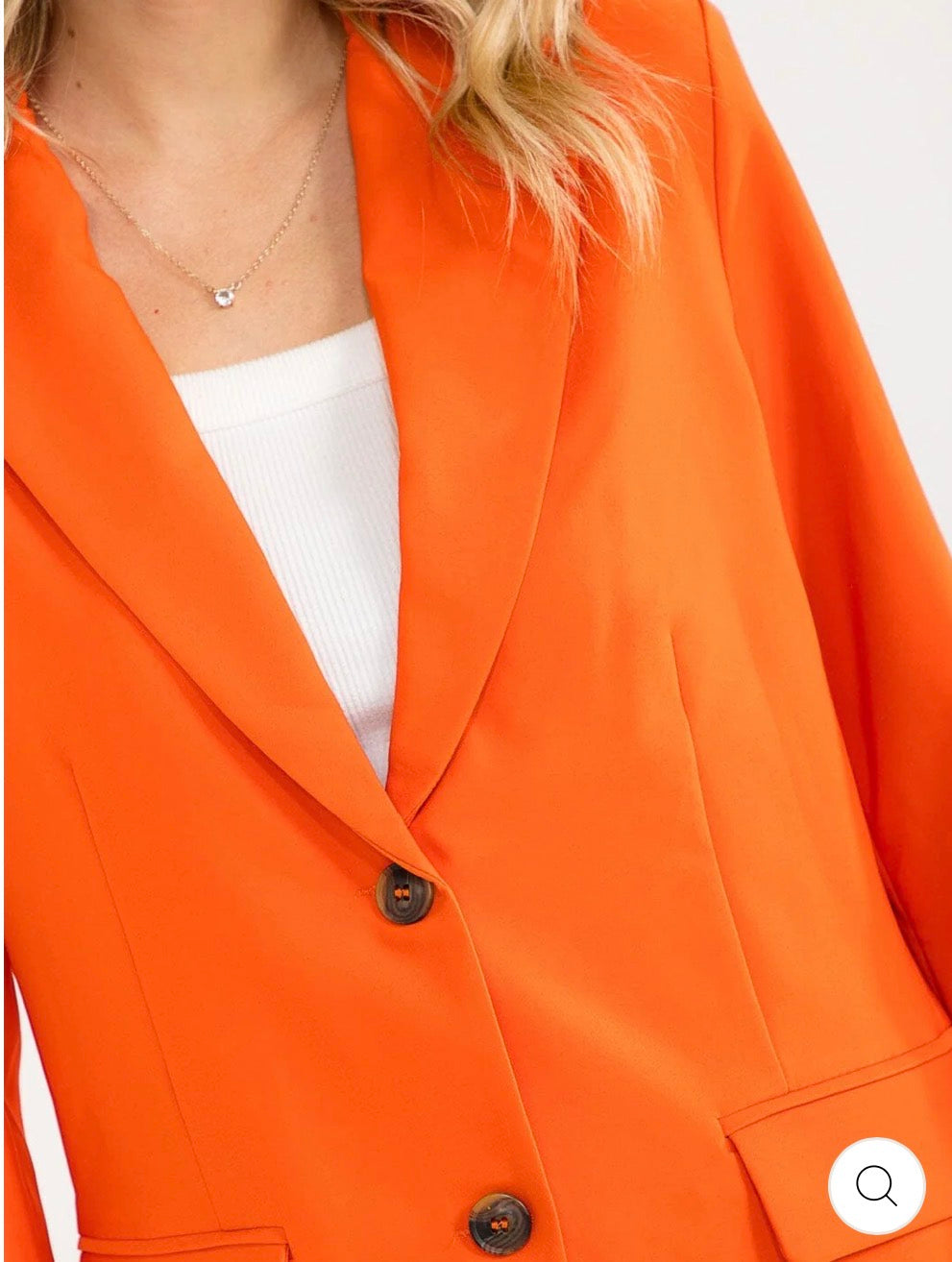 Blazer anaranjado