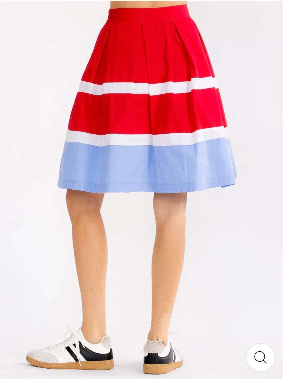 Falda tricolor