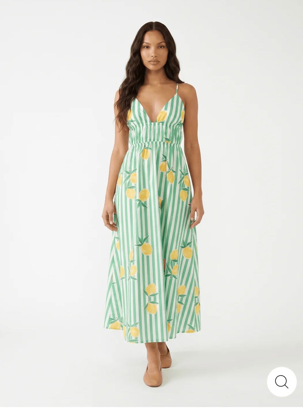 Vestido Capri Lemon verde