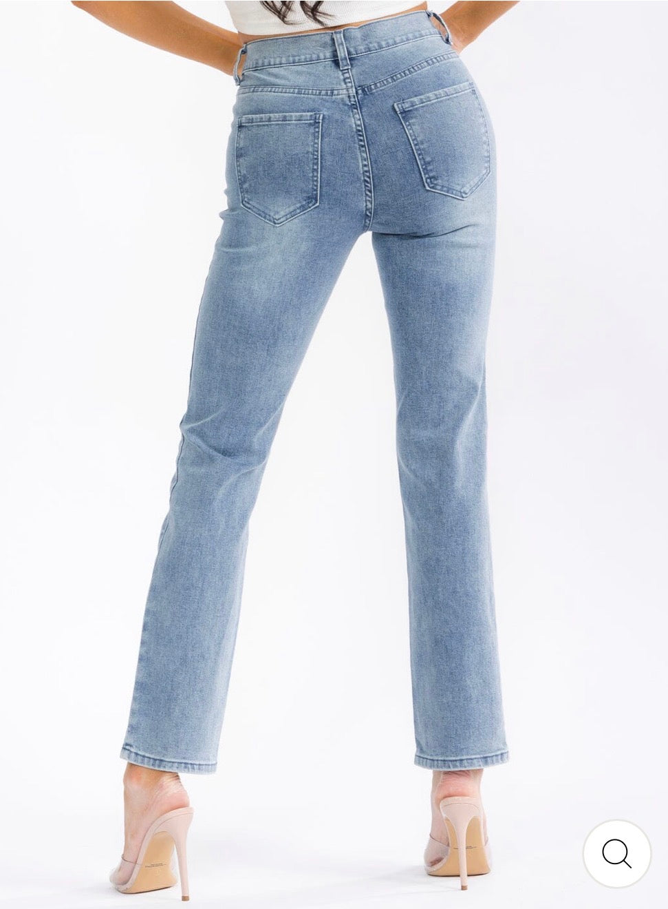 Pantalón Denim azul stretch