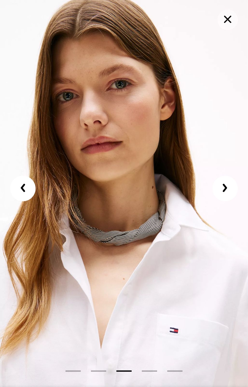 Vestido blanco Tommy Hilfiger