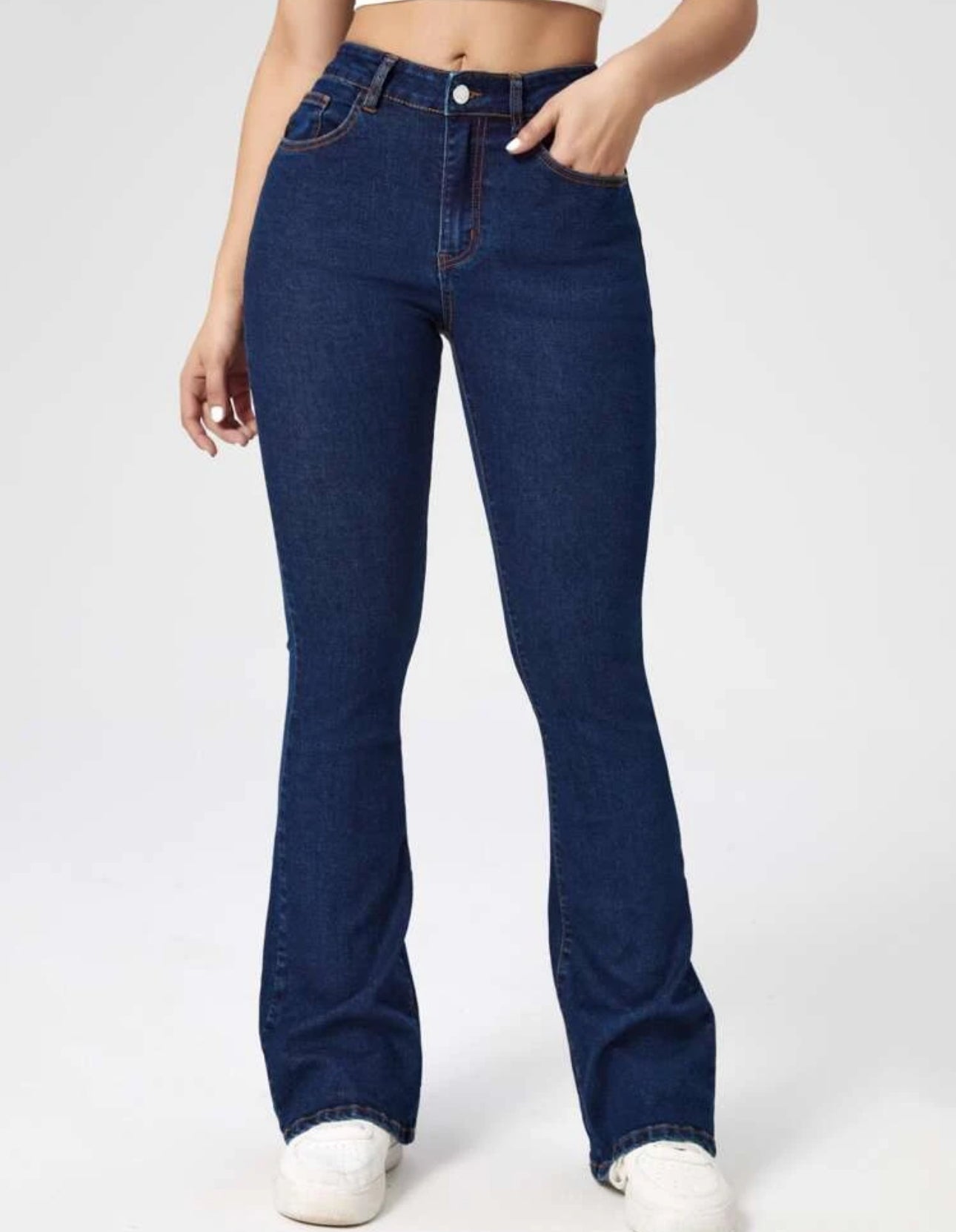 Flare jean oscuro