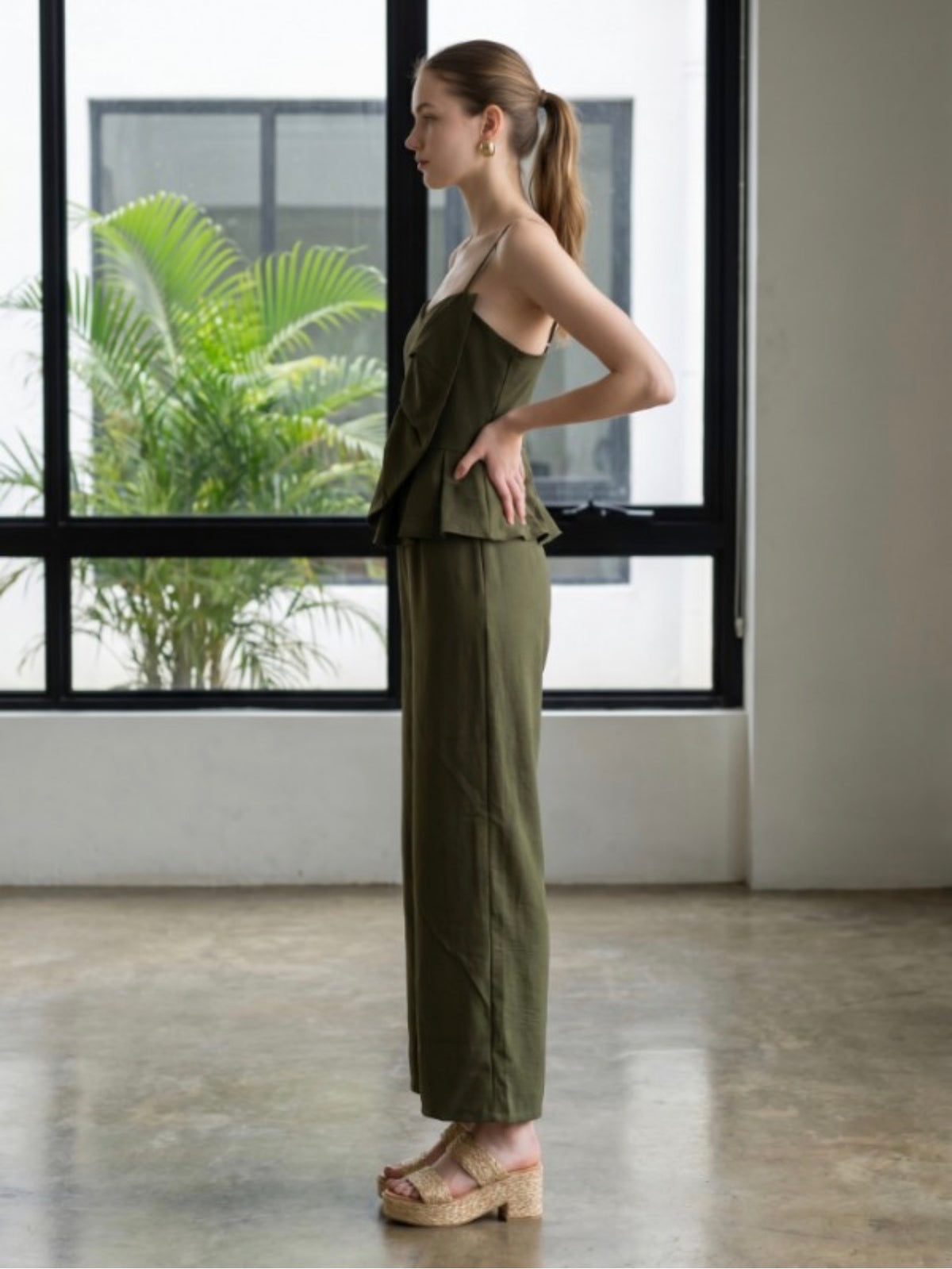 Conjunto Savanna Verde Oliva