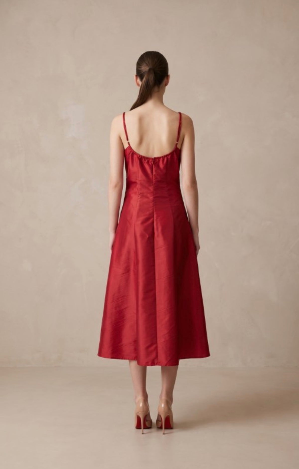 Vestido Amour Rouge Rojo Escarlata