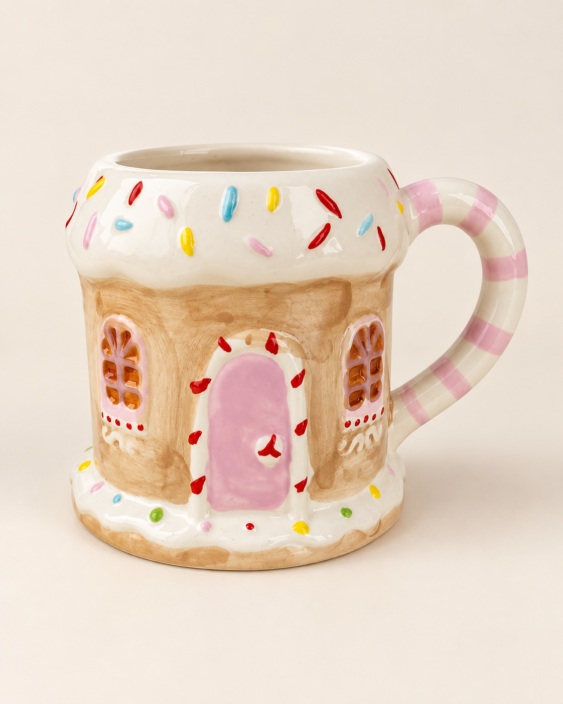 Taza casita de jengibre 9 cm altura